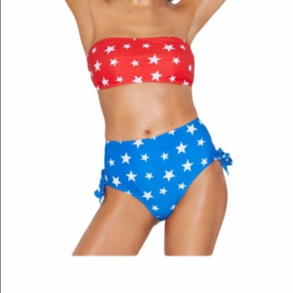 Nasty Gal Seeing Stars Bikini Set - Picture 2 of 9